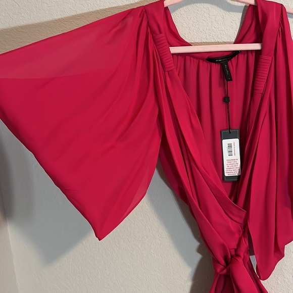 BCBG MAXAZRIA PINK TOP MEDIUM - Picture 4 of 5